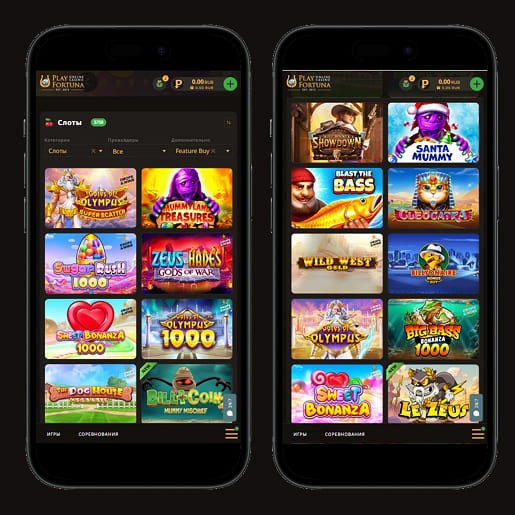 Слоты в Плей Фортуна